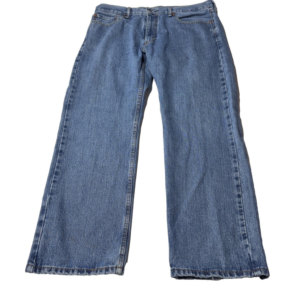 Levis 505 Blue Jeans Mens Size 38 x 30 Classic Straight‎ Fit Cotton
